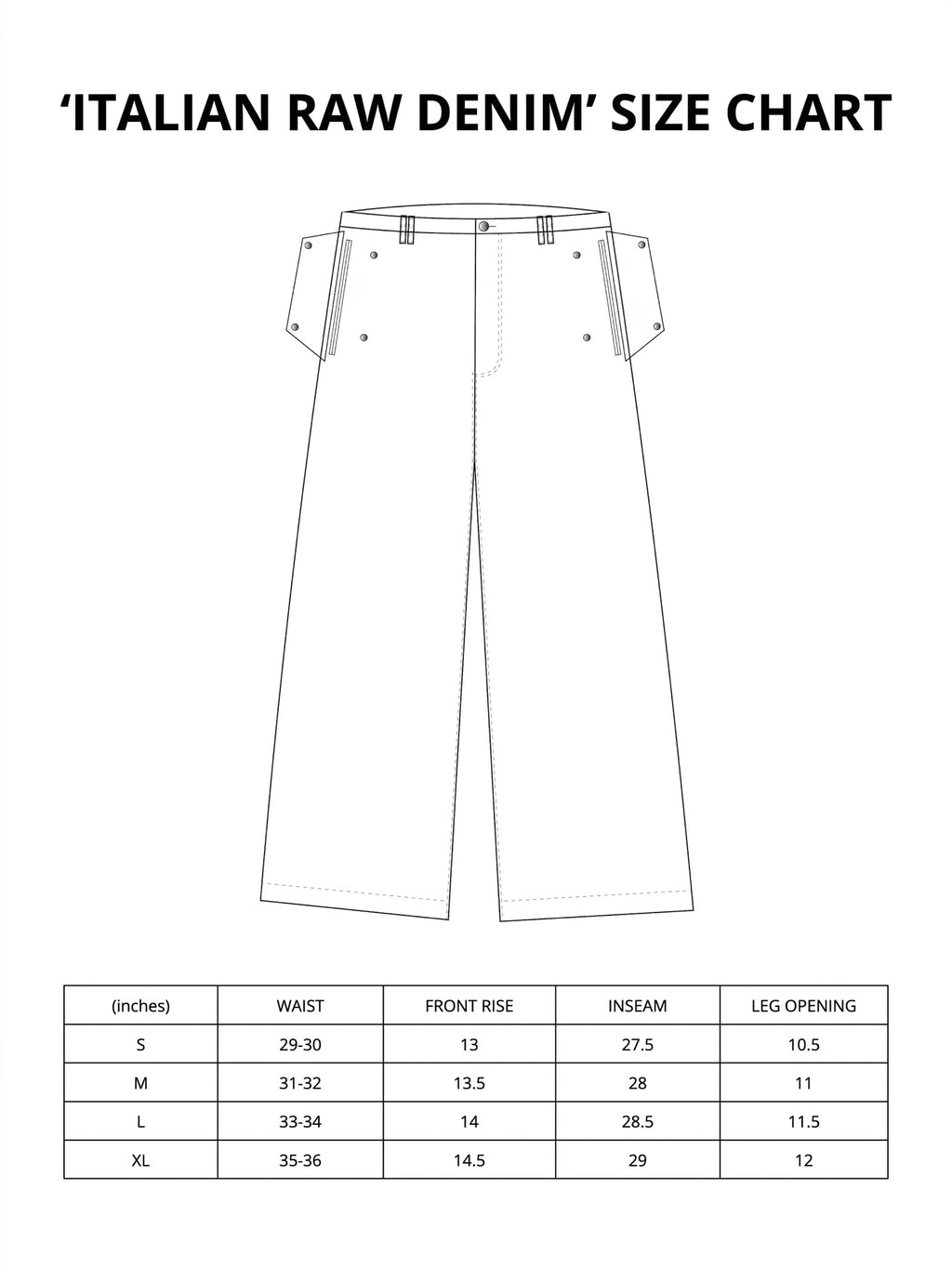 ITALIAN SELVAGE DENIM
